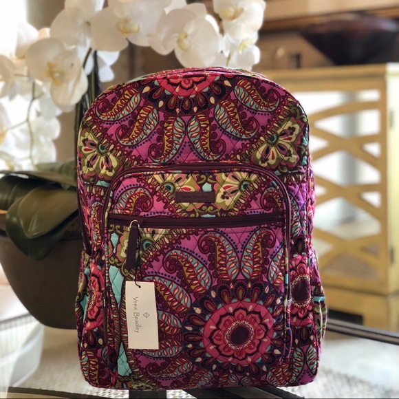 vera bradley essential backpack dimensions
